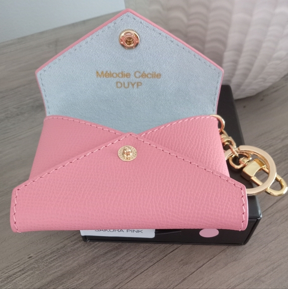 DUYP Dress Up Your Purse Sakura Pink/Blue Mini Bag Charm/Card Holder/Wallet - Picture 5 of 13